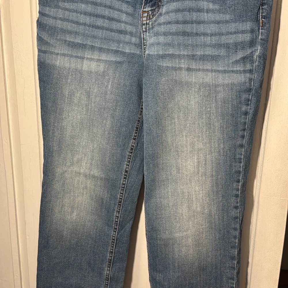 Maurices Light Blue Straight Leg Jeans